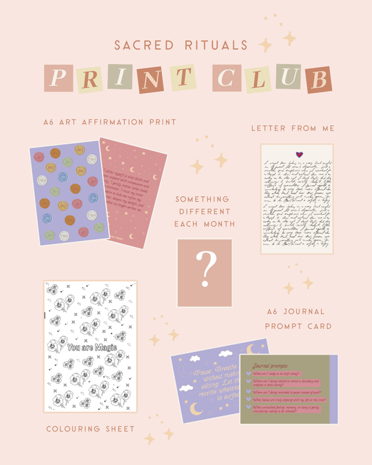 Sacred Rituals Print Club Subscription