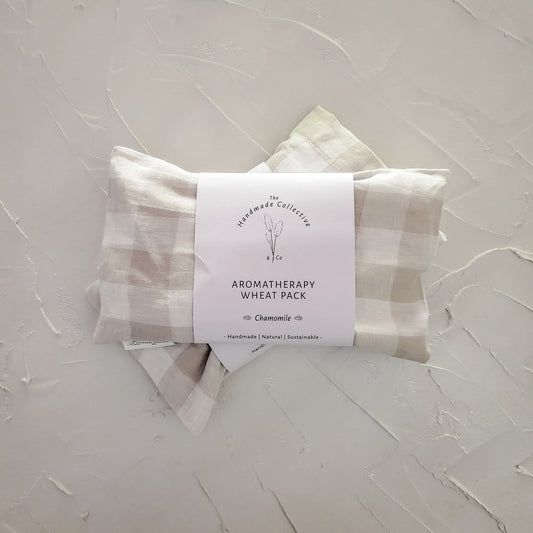 the handmade collective & co aromatherapy wheat pack