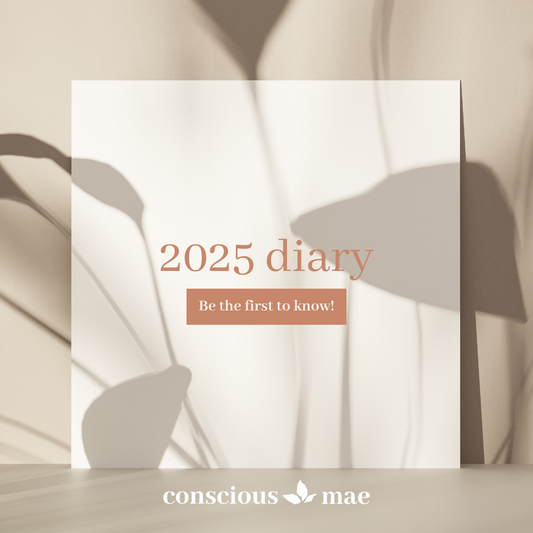 2025 Conscious Mae Diary Coming Soon