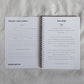 poem and year plan pages for 2025 conscious mae diary planner
