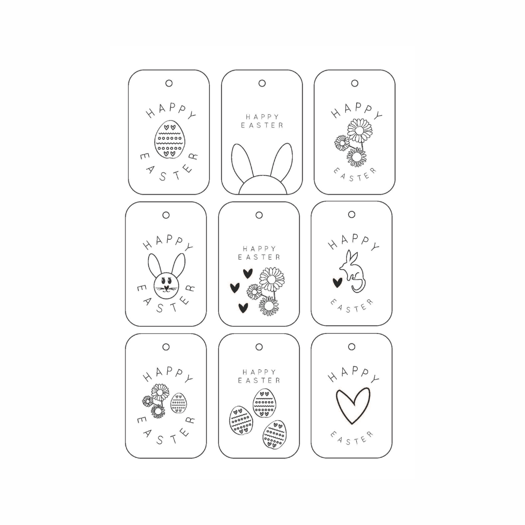 Easter Basket and Gift Tags