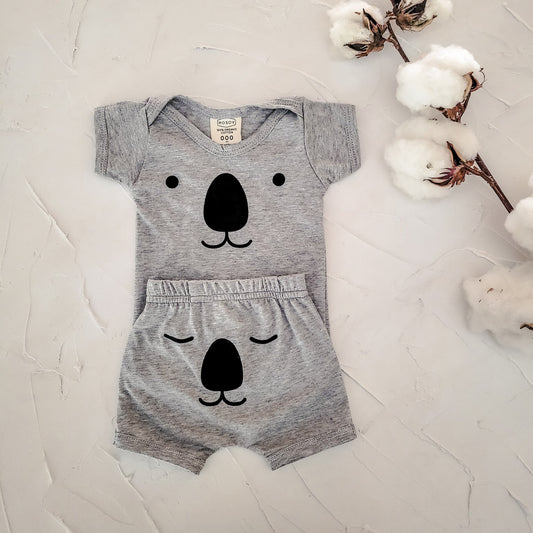 MOSOV Organic Koala baby set