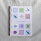 front cover page for 2025 conscious mae diary planner